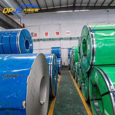 904L 309s 304 410 430 Stainless Steel Strip Coil Manufacturers No. 1 No. 4 PVD Film GB Standard