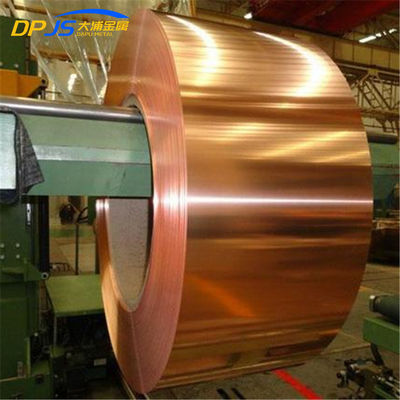 CuCo1Ni1Be C17500 CW103C Copper Sheet Metal Strips Insulated 25mm X 3mm 0.5 Mm
