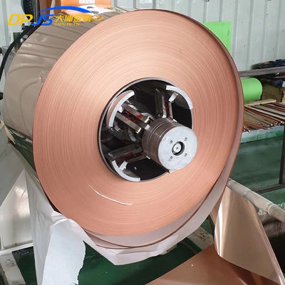 C101 C1011 C10100 Thin Copper Strip Coil 1/2 Inch 3/4" 3/8"